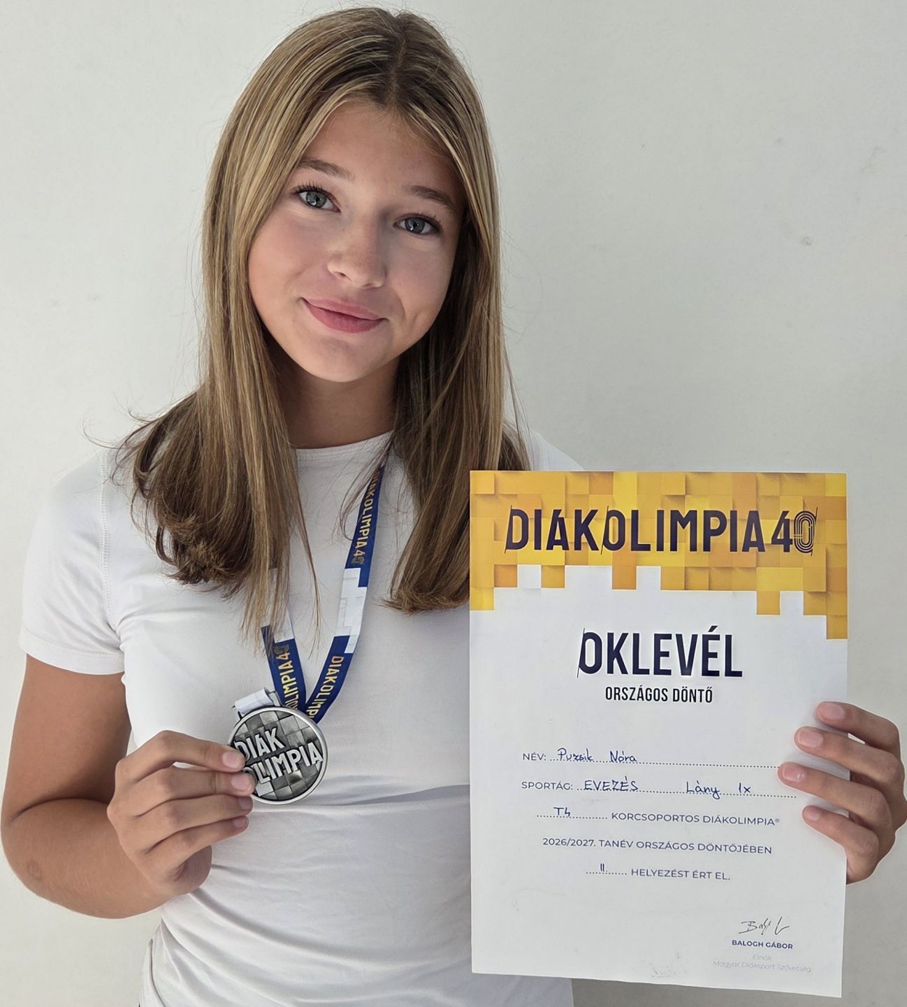 Újlakos siker az Országos Diákolimpián evezés sportágban - 2026